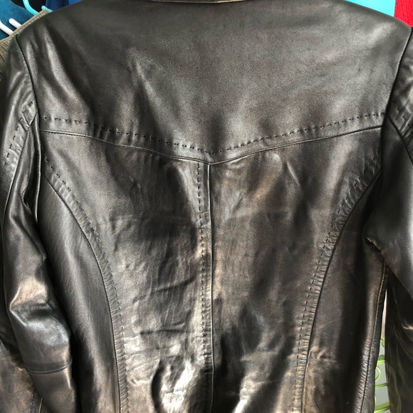 Jones New York leather jacket - Picture 4 of 5